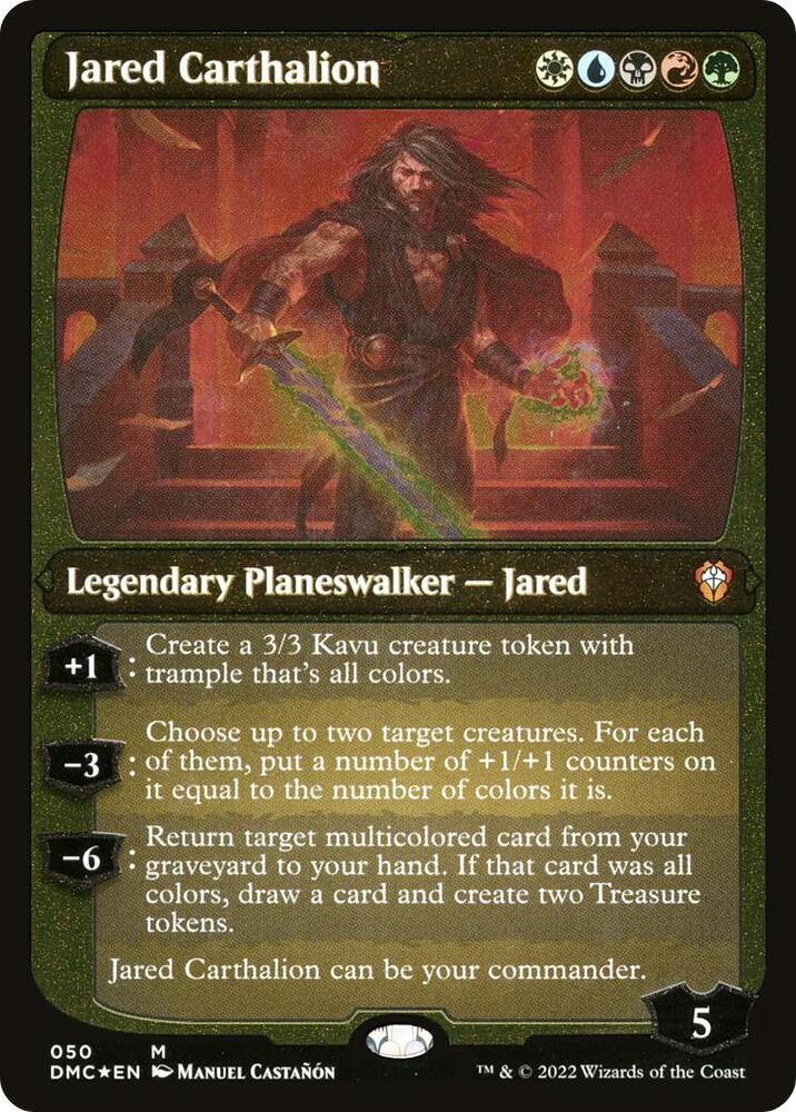 Jared Carthalion (Display Commander) - Thick Stock