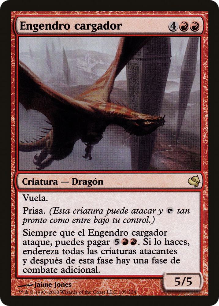 Hellkite Charger (Spanish) - "Engendro cargador"