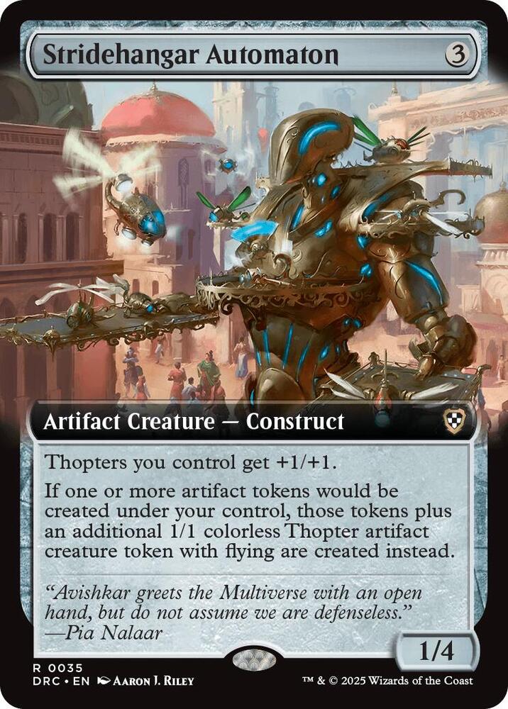 Stridehangar Automaton (Extended Art)