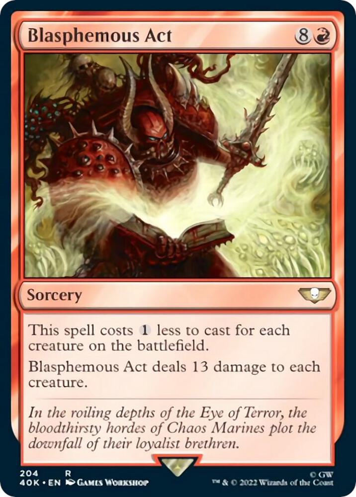 Blasphemous Act (Surge Foil)