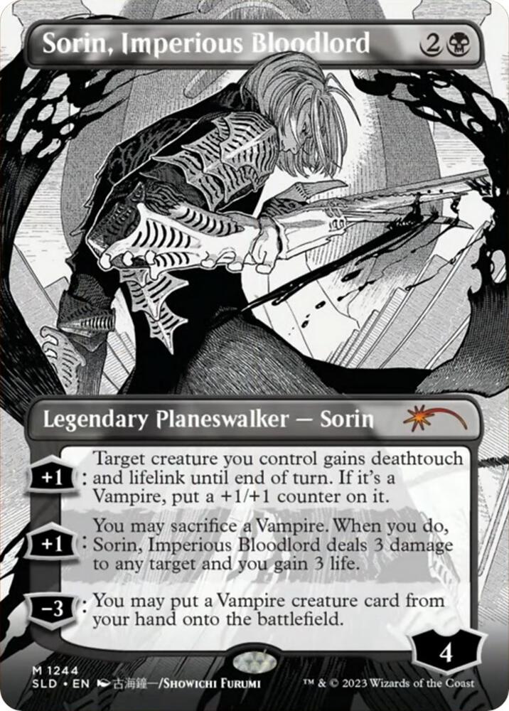 Sorin, Imperious Bloodlord (Borderless)