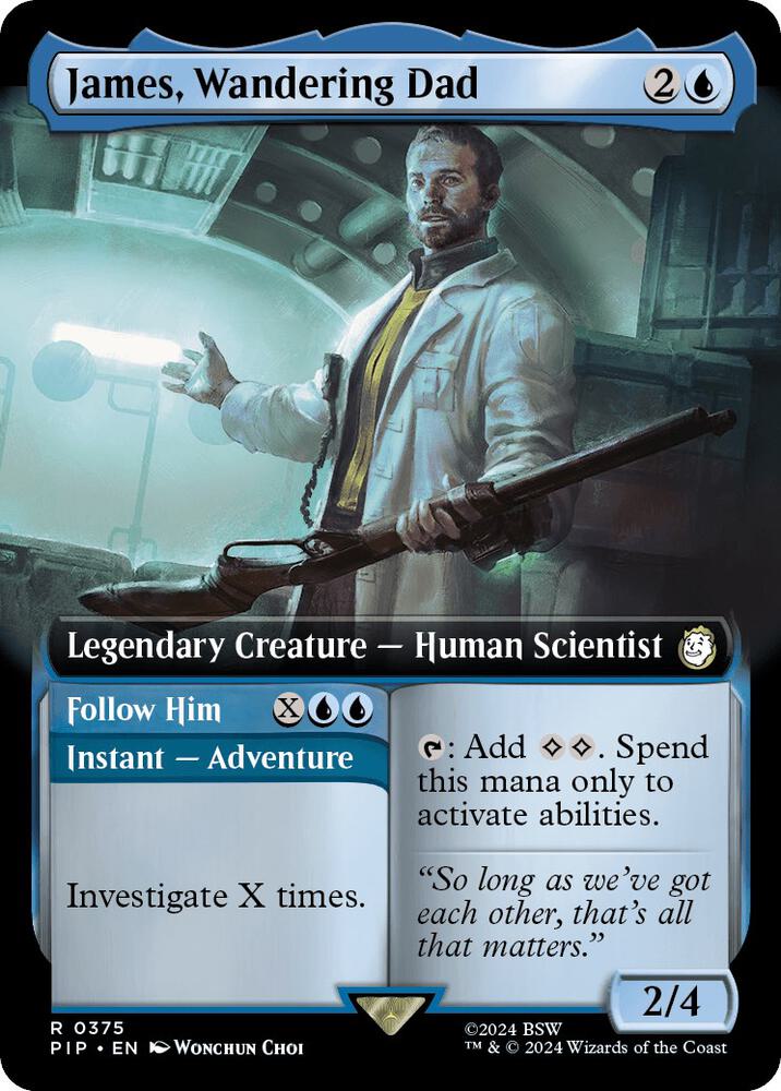 James, Wandering Dad (Extended Art)