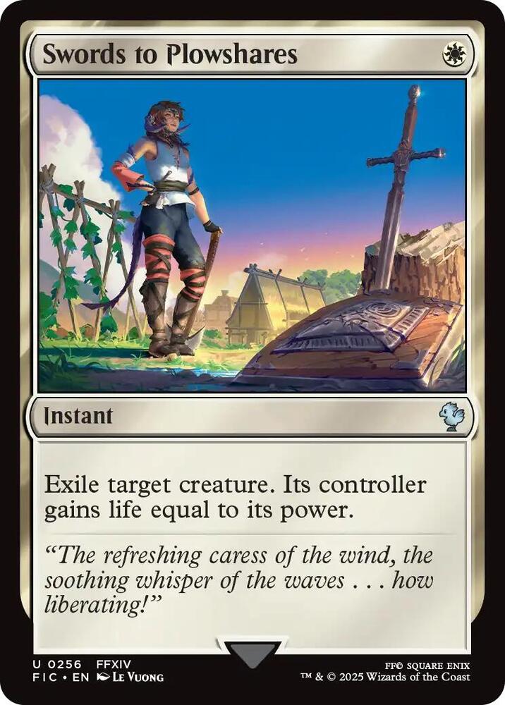 Swords to Plowshares