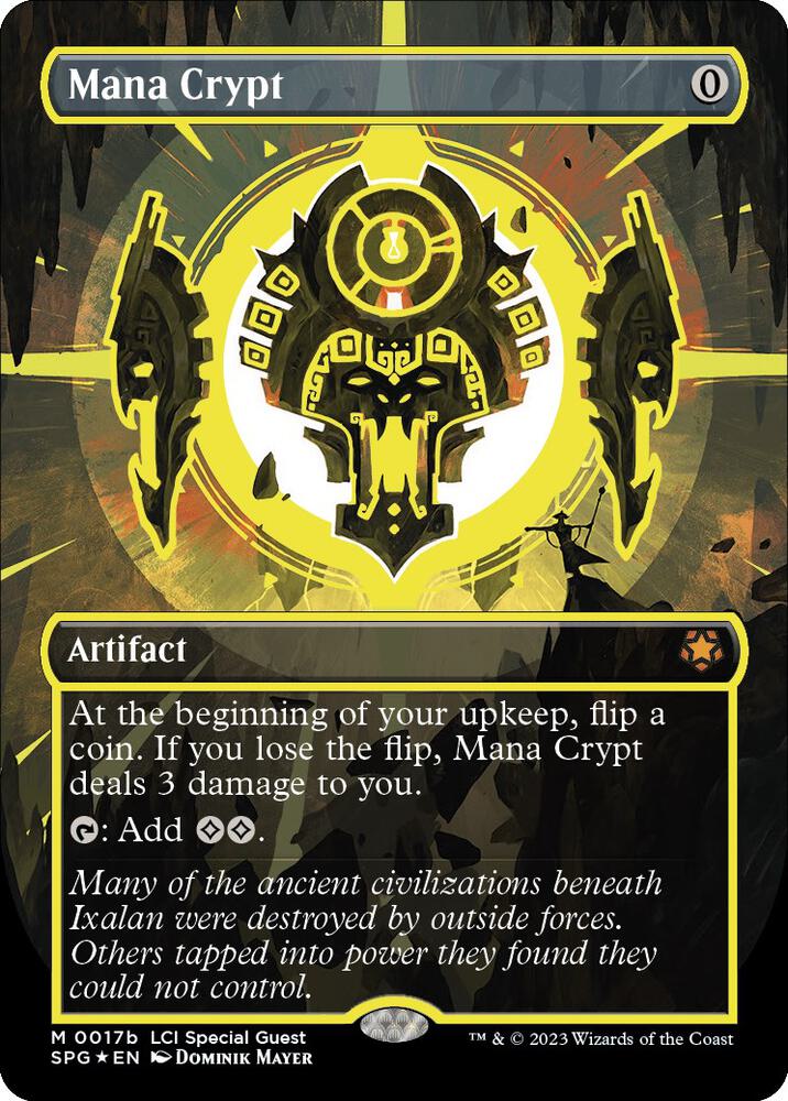 Mana Crypt (0017b) (Borderless)