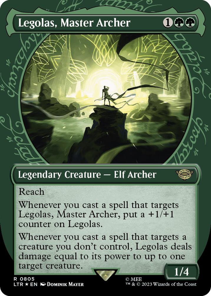 Legolas, Master Archer (Showcase) (Surge Foil)