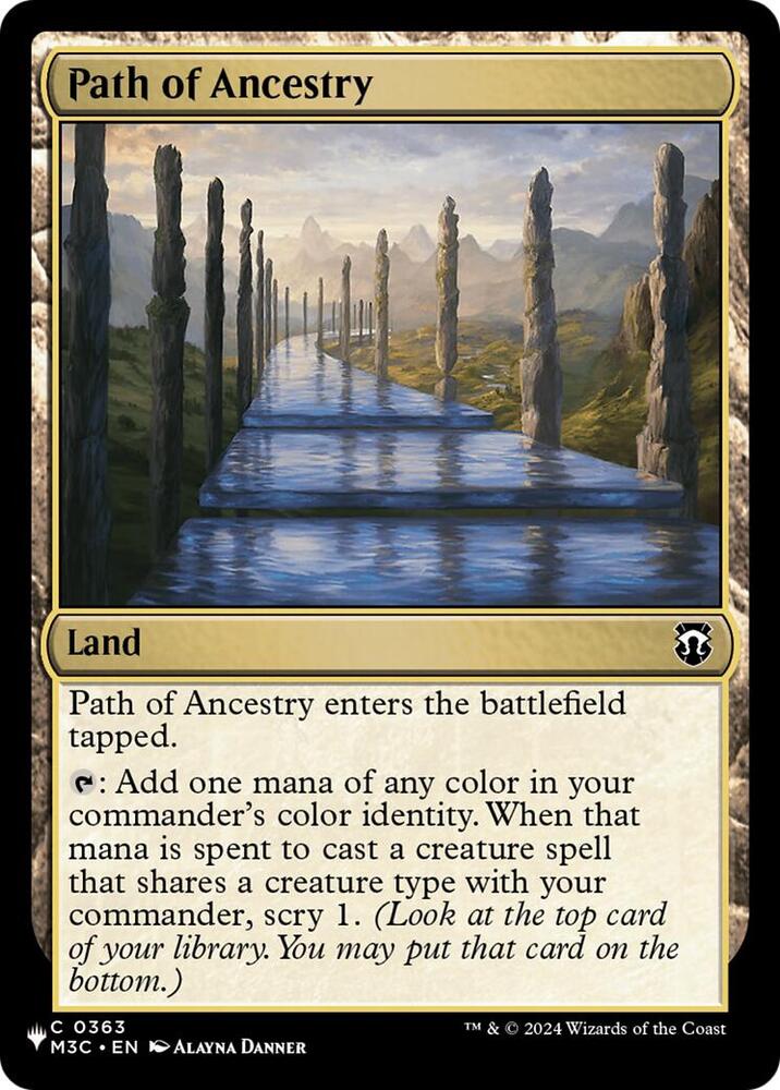 Path of Ancestry (M3C)