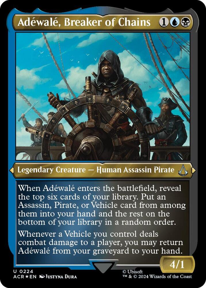 Adewale, Breaker of Chains (Foil Etched)