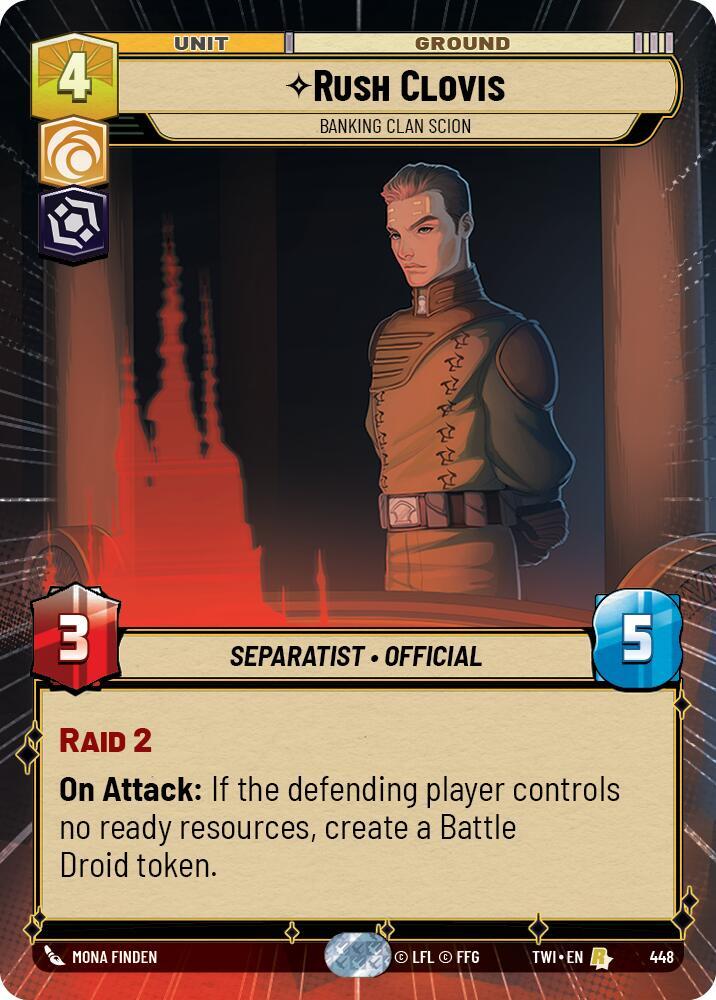 Rush Clovis - Banking Clan Scion (Hyperspace)