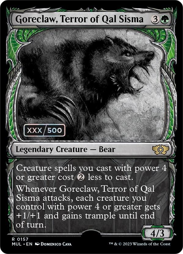 Goreclaw, Terror of Qal Sisma (Serial Numbered)