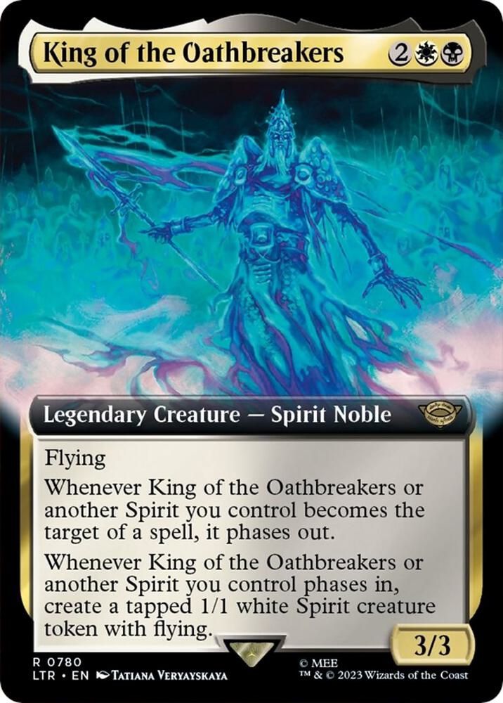 King of the Oathbreakers (Extended Art) (Surge Foil)
