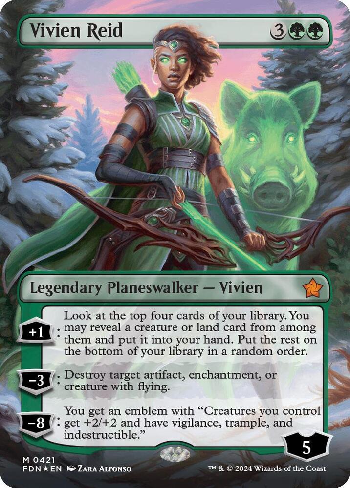 Vivien Reid (Borderless) (Mana Foil)