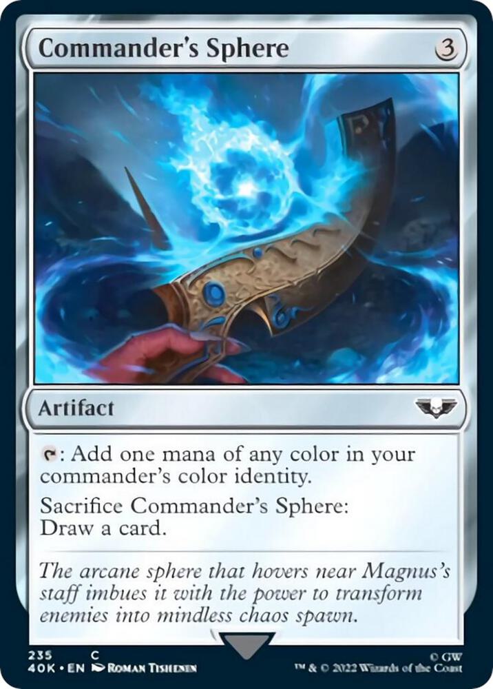 Commander's Sphere (235) (Surge Foil)