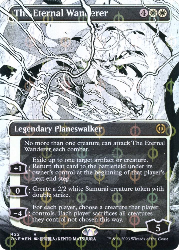 The Eternal Wanderer (Borderless) (Step-and-Compleat Foil)