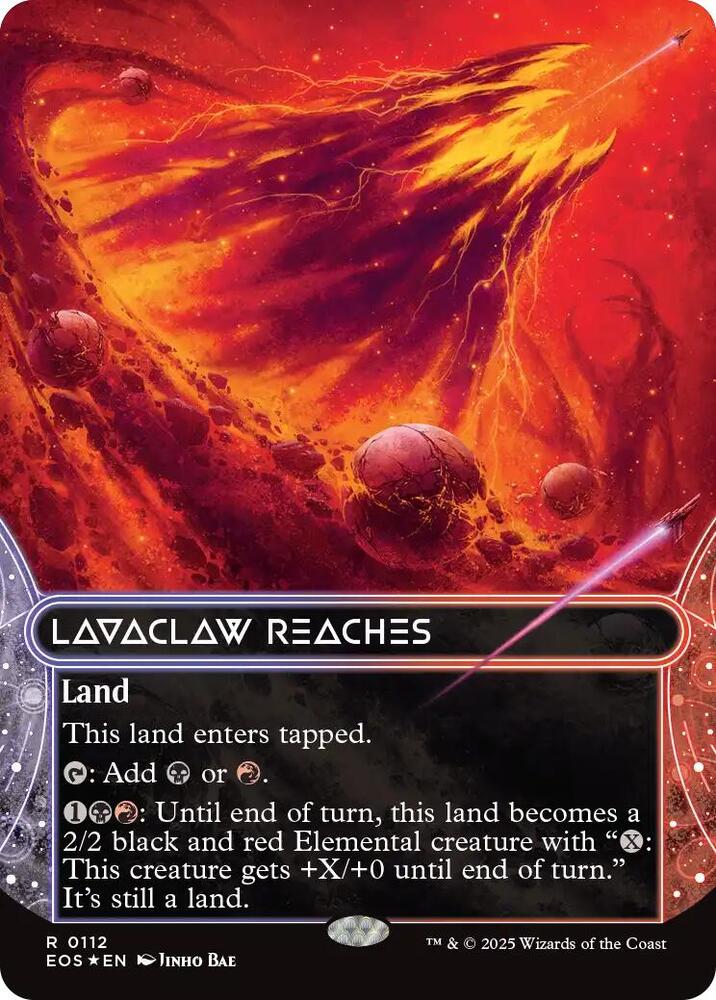 Lavaclaw Reaches (0112) (Borderless) (Galaxy Foil)