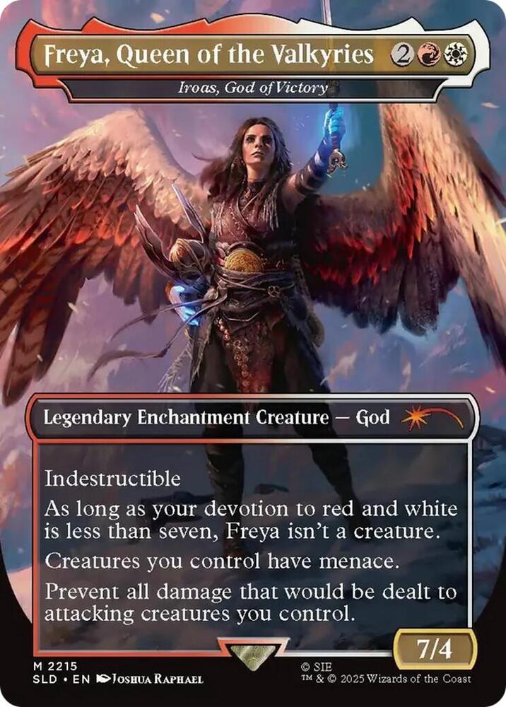 Freya, Queen of the Valkyries - Iroas, God of Victory