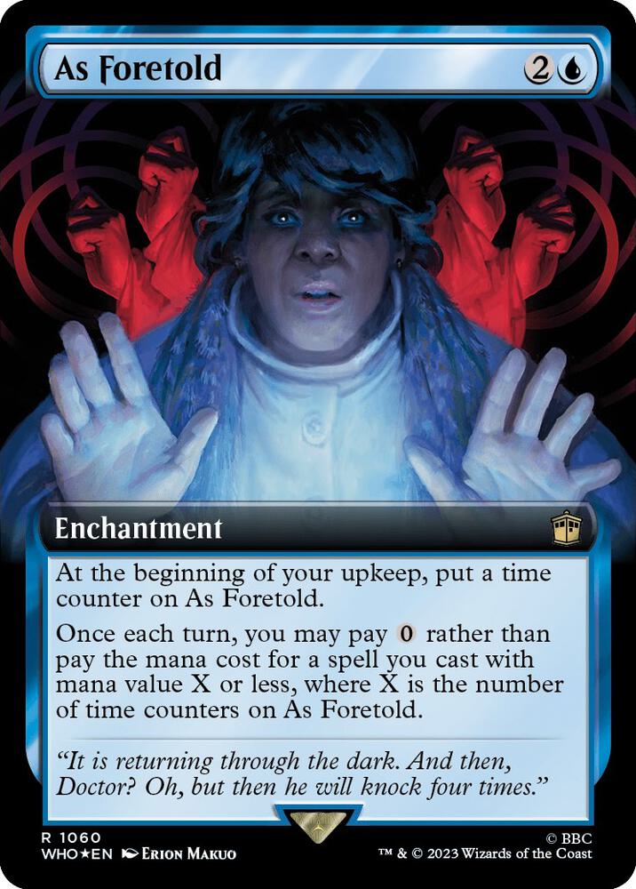 As Foretold (Extended Art) (Surge Foil)