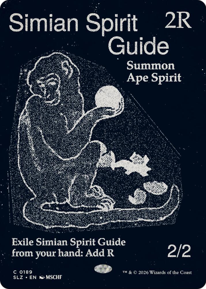 Simian Spirit Guide (0189)