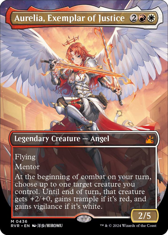 Aurelia, Exemplar of Justice (Anime Borderless)