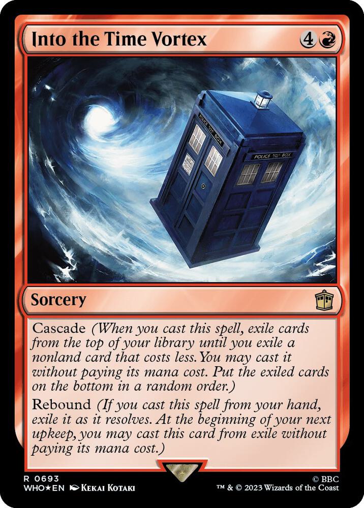Into the Time Vortex (Surge Foil)