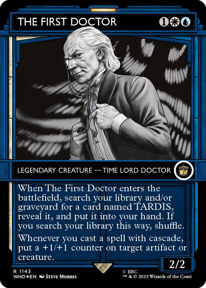The First Doctor (Showcase) (Surge Foil)