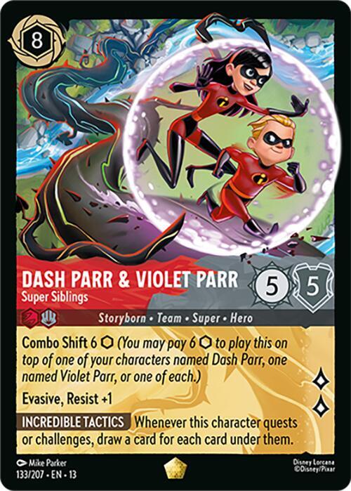 Dash Parr & Violet Parr - Super Siblings