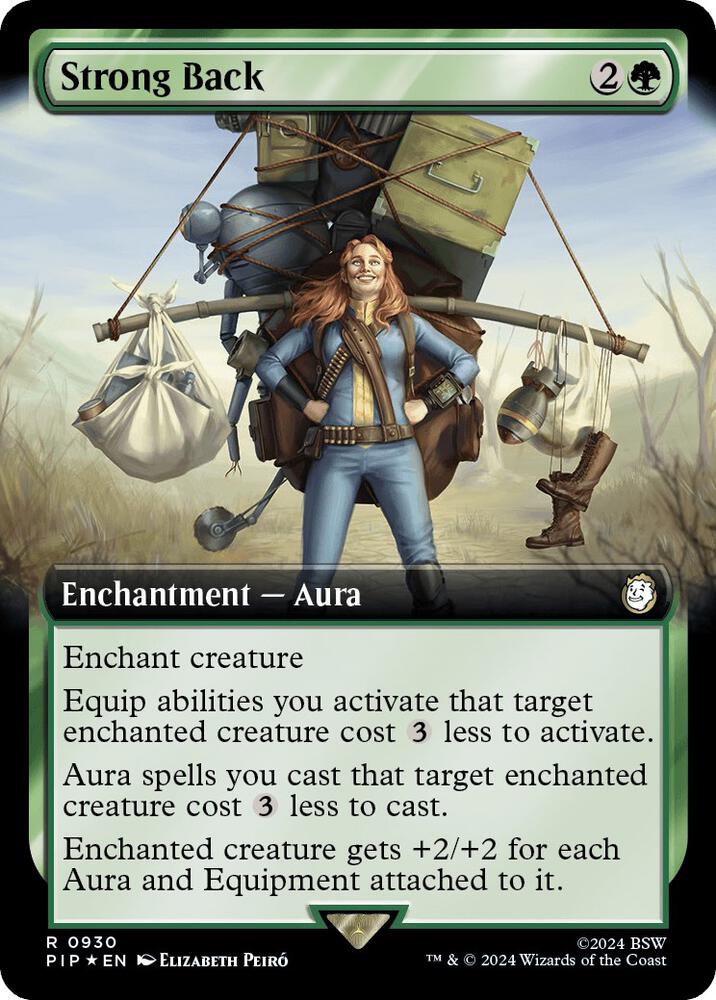 Strong Back (Extended Art) (Surge Foil)