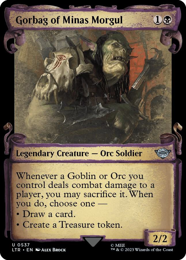 Gorbag of Minas Morgul (Showcase Scrolls)