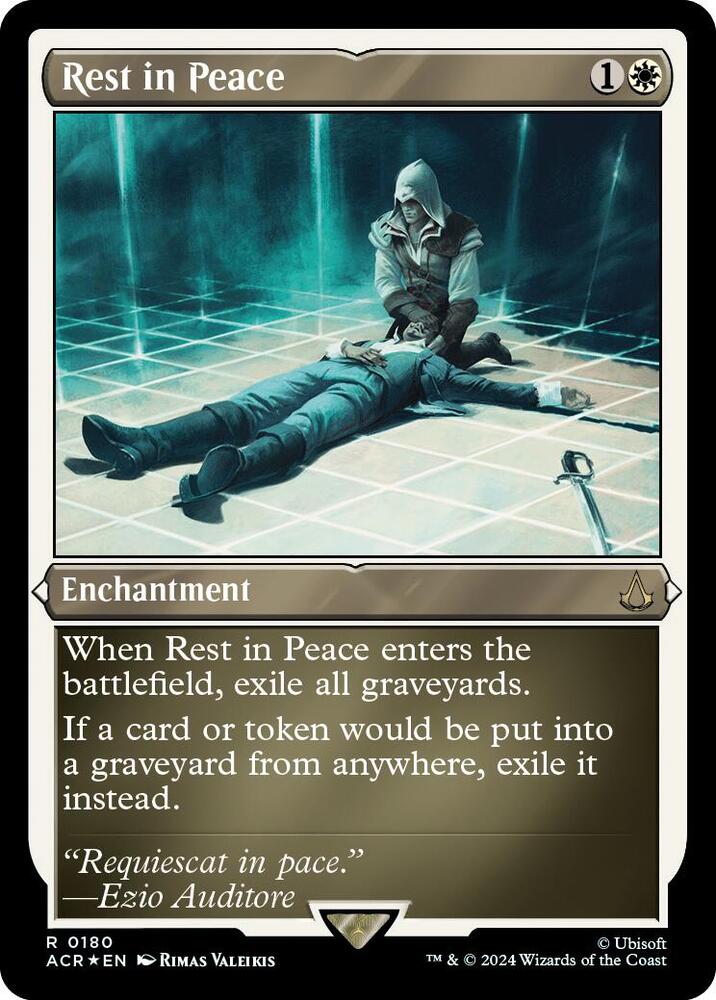 Rest in Peace (Foil Etched)