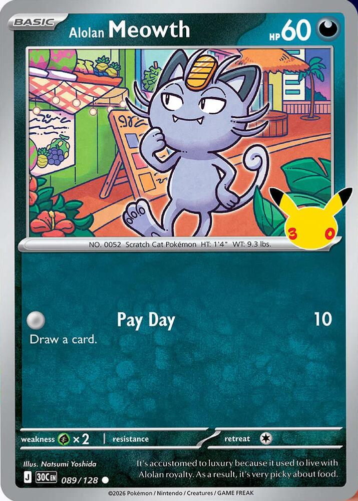 Alolan Meowth - 089/128