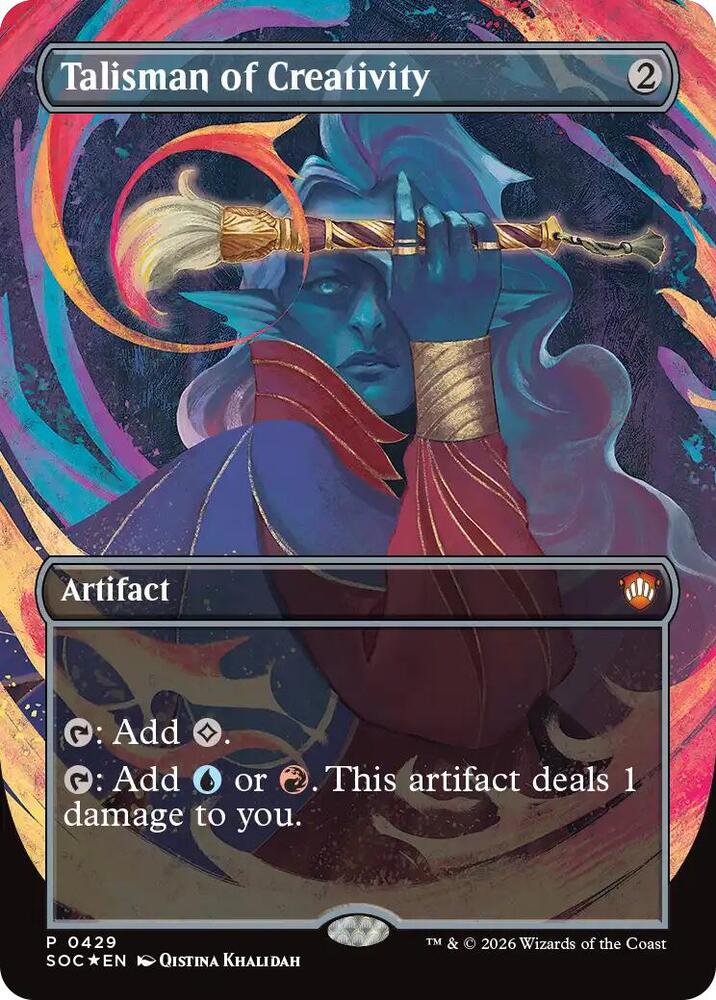 Talisman of Creativity (Borderless)