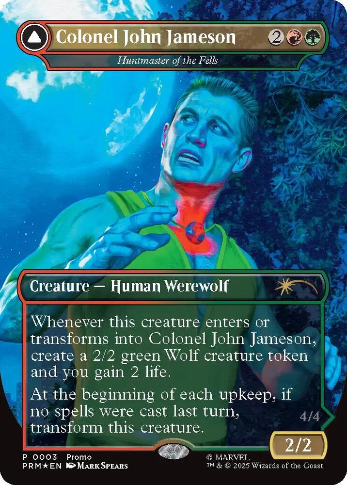 Colonel John Jameson - Huntmaster of the Fells (Borderless)