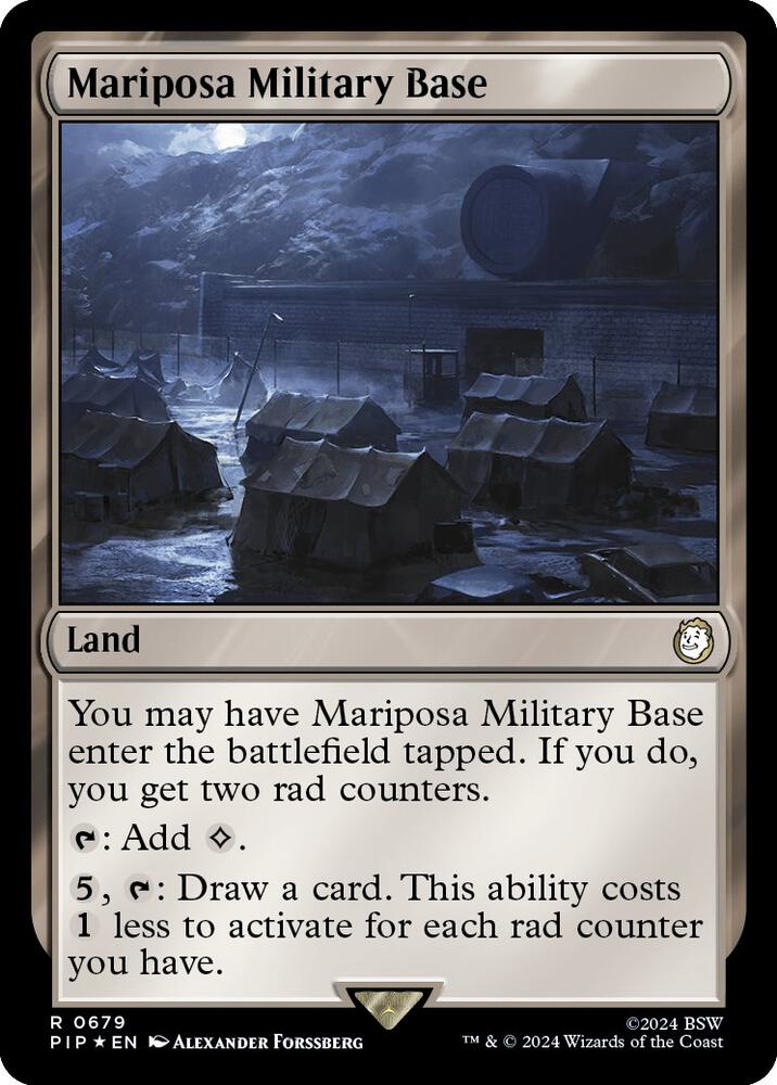 Mariposa Military Base (Surge Foil)
