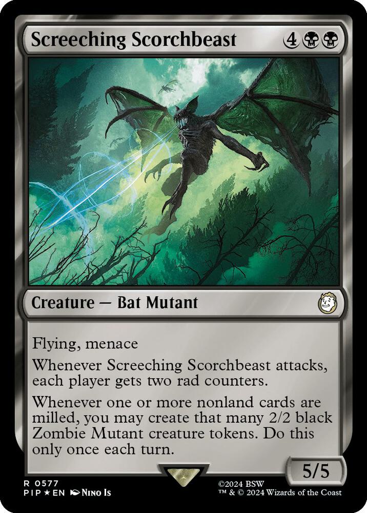 Screeching Scorchbeast (Surge Foil)