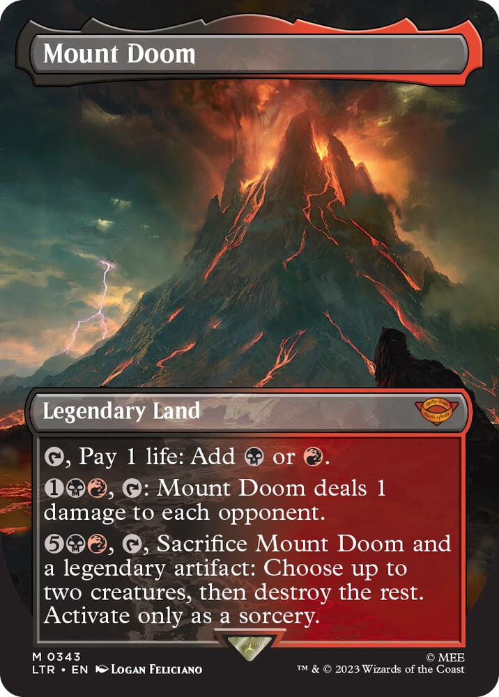 Mount Doom (Borderless)
