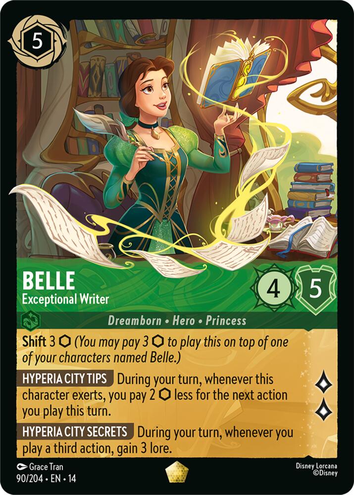 Belle - Exceptional Writer