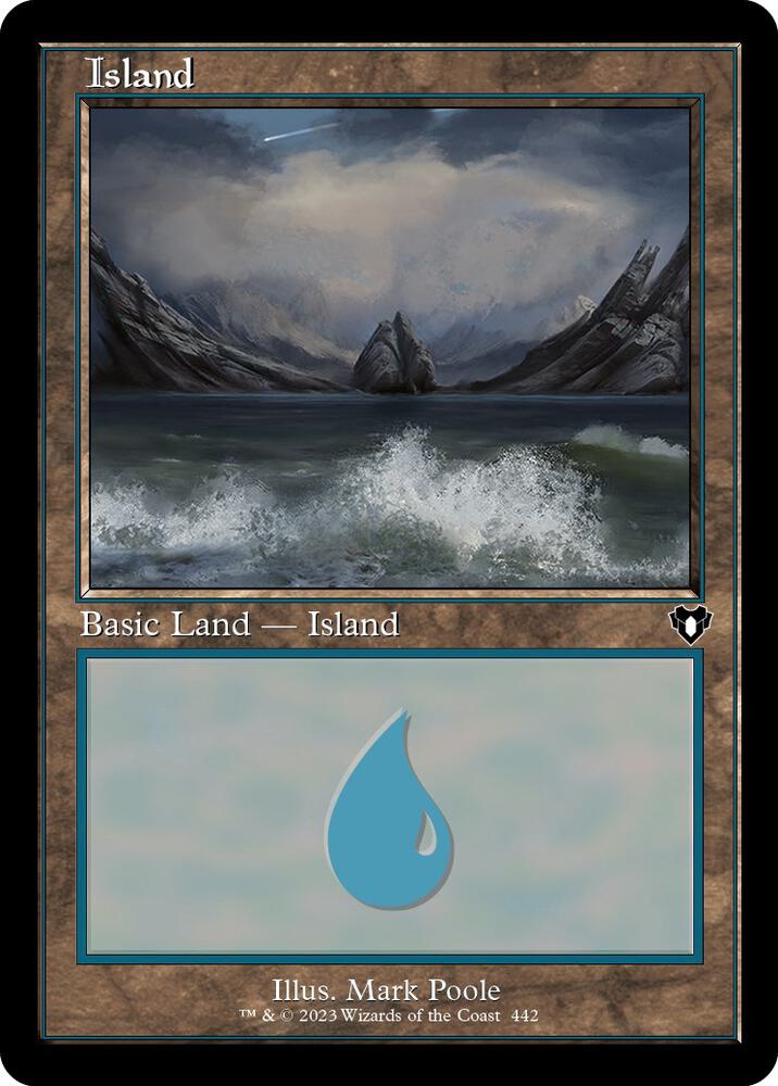 Island (442) (Retro Frame)