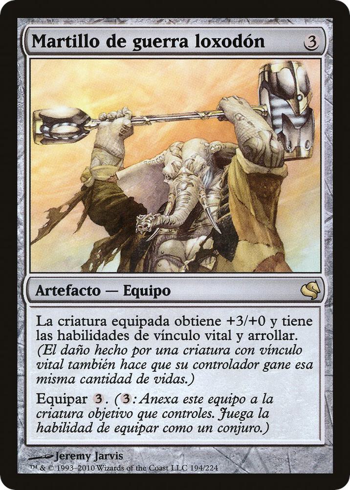 Loxodon Warhammer (Spanish) - "Martillo de guerra loxodon"