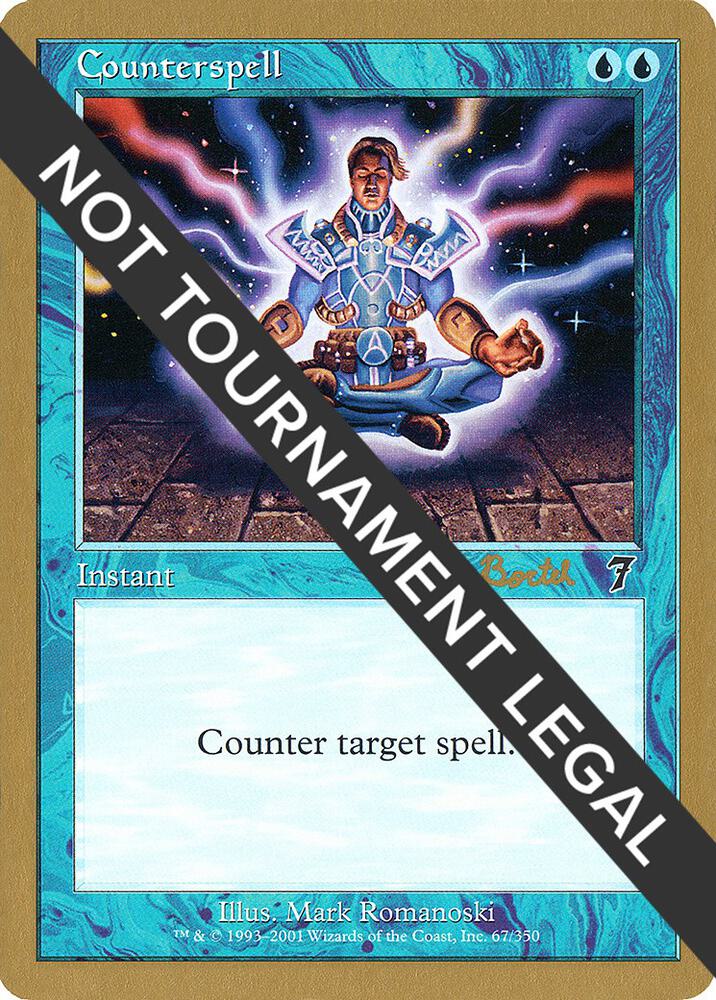 Counterspell - 2001 Alex Borteh (7ED)