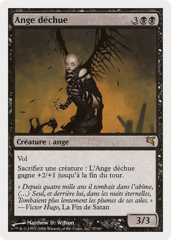 Fallen Angel (French) - "Ange déchue"