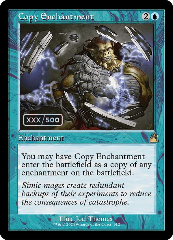 Copy Enchantment (Retro Frame) (Serial Numbered)
