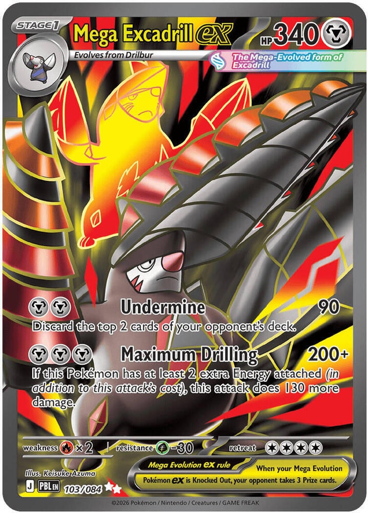 Mega Excadrill ex 