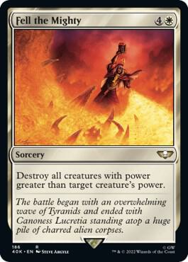 Fell the Mighty (Surge Foil)