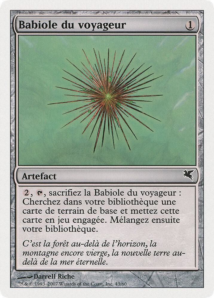 Wayfarer's Bauble (French) - "Babiole du voyageur" (D43)
