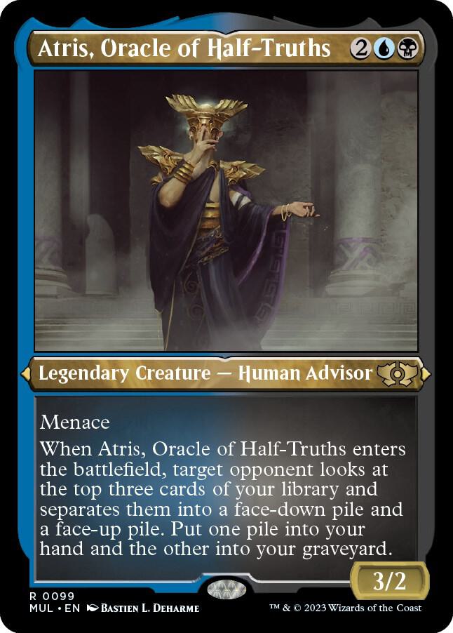 Atris, Oracle of Half-Truths (Foil Etched)