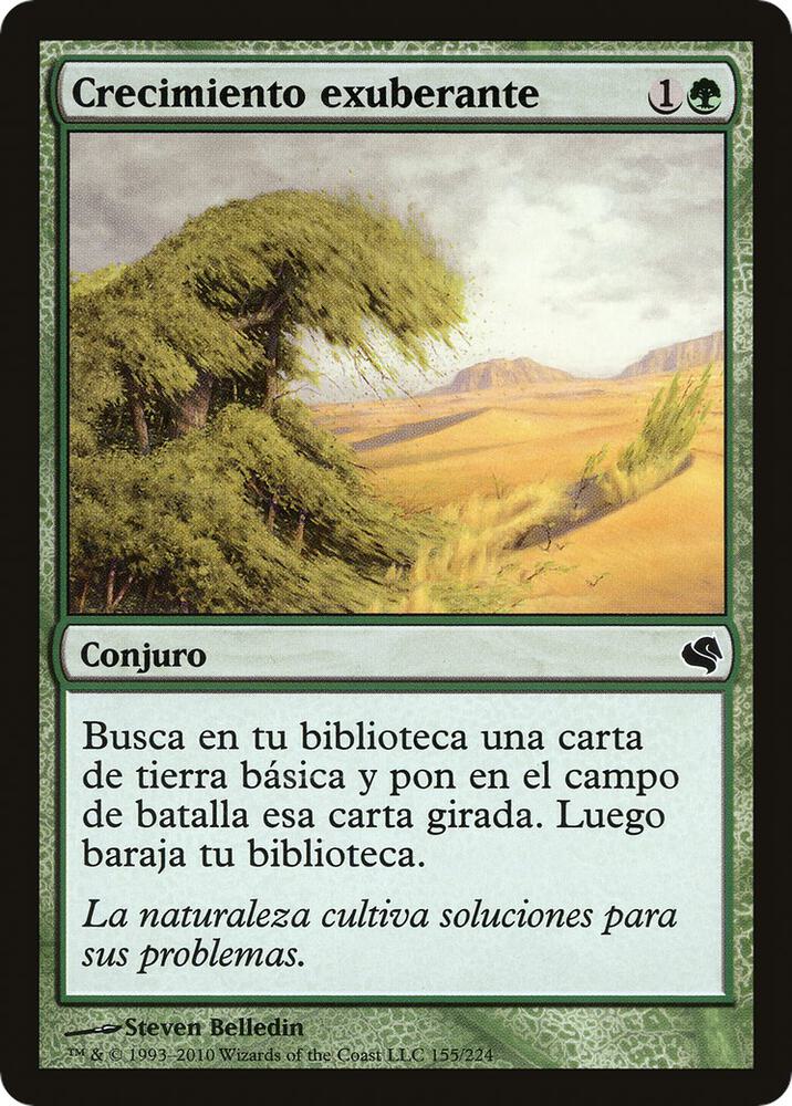 Rampant Growth (Spanish) - "Crecimiento exuberante"