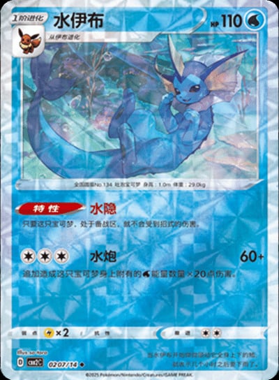 Vaporeon (Rotary Pattern)