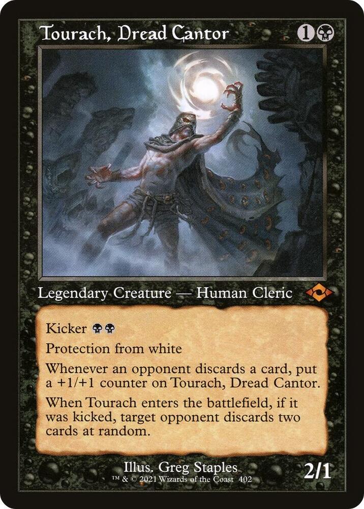 Tourach, Dread Cantor (Retro Frame)