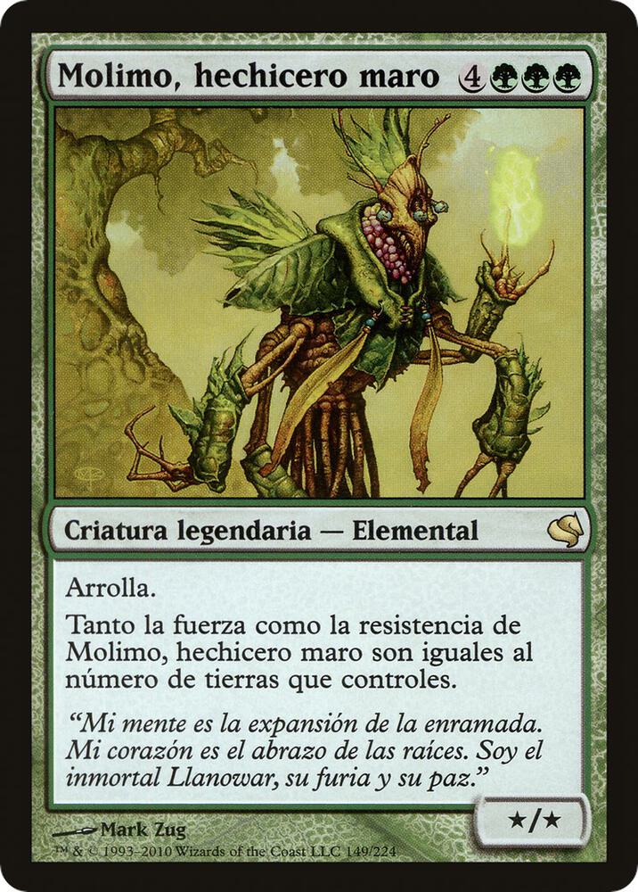 Molimo, Maro-Sorcerer (Spanish) - "Molimo, hechicero maro"