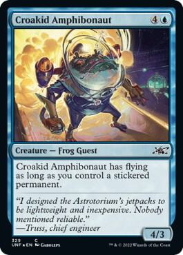 Croakid Amphibonaut (Galaxy Foil)