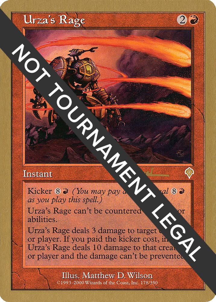 Urza's Rage - 2001 Antoine Ruel (INV)